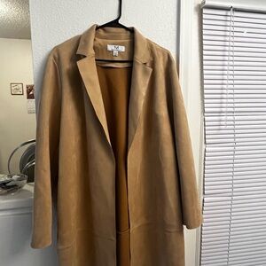 Magaschoni Camel Trench Coat